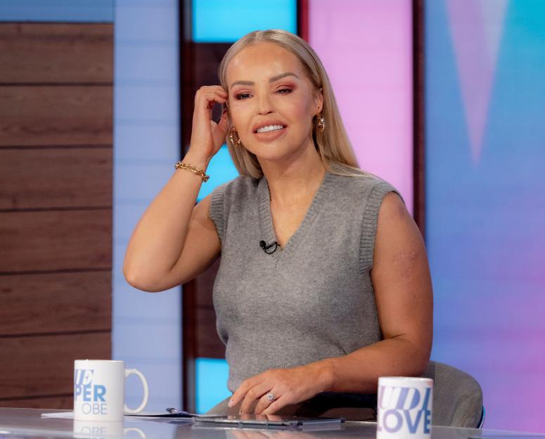 Katie Piper on the Loose Women TV show.