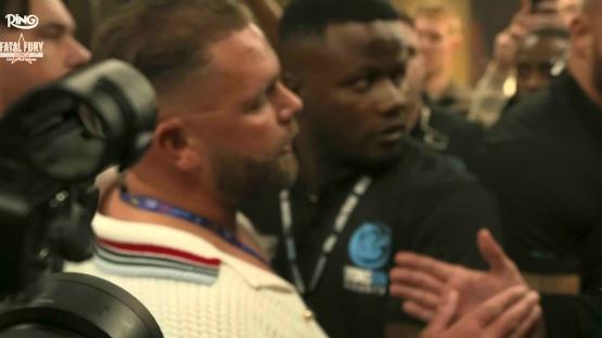 Huge row erupts before Chris Eubank Jr vs Conor Benn as Billy Joe Saunders is BLOCKED from checking old rival’s gloves