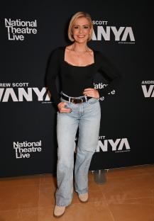Suzanne Shaw at the National Theatre Live screening of