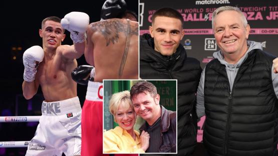 My dad is Coronation Street legend Des Barnes – now I’ve swapped acting for pro boxing