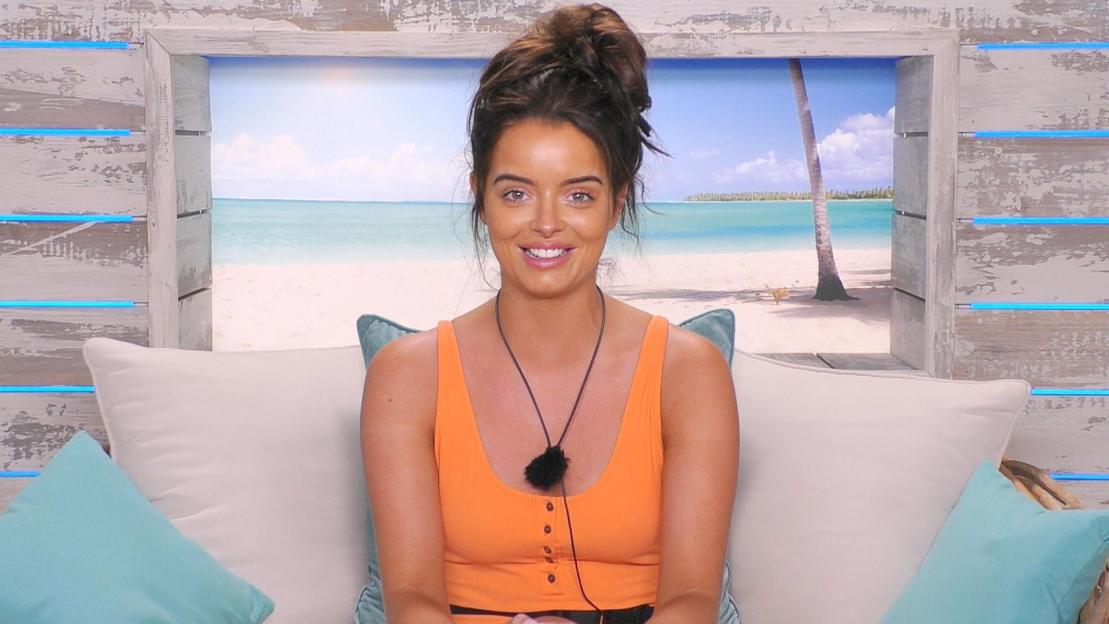 Maura Higgins on Love Island.
