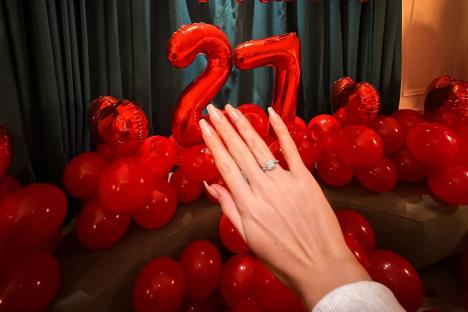 MAFS star surprises Love Islander with HUGE diamond ring in lavish romantic ‘proposal’ after just weeks of dating