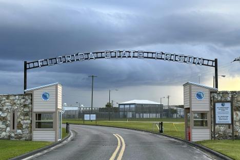 Entrance to Florida State Prison.