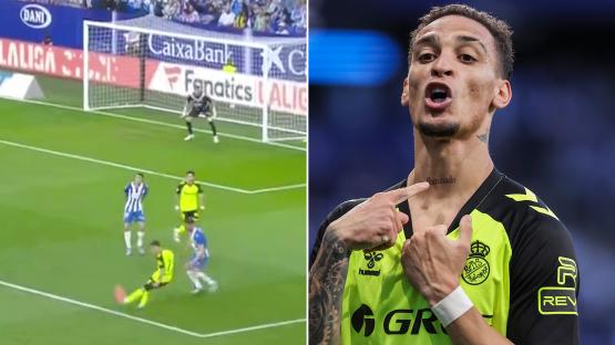 ‘The GOAT in LaLiga’ – Man Utd flop Antony leaves fans stunned with another last-minute worldie winner