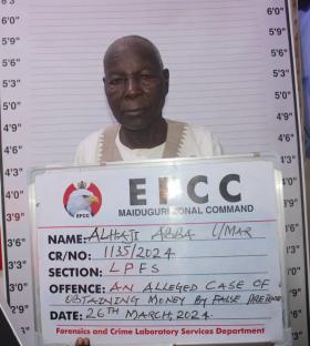 EFCC arraigns man in Maiduguri for alleged N1.6 million land scam