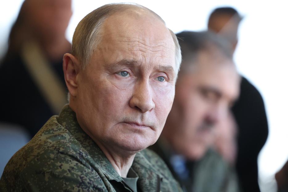 Russia's President Vladimir Putin inspects the "Zapad-2025" (West-2025) joint Russian-Belarusian military drills.