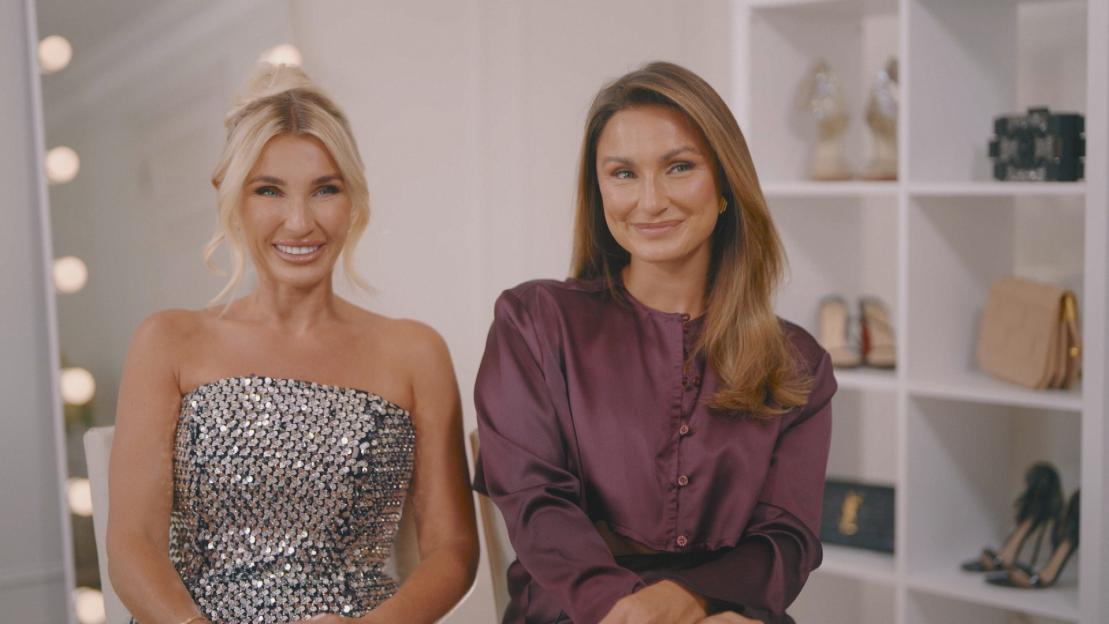 Sam and Billie Faiers in a promotional photo.