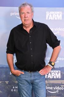Jeremy Clarkson at the Clarkson's Farm photocall.