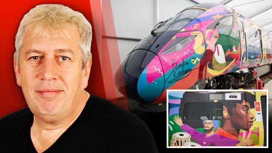 Feckless Avanti bosses can’t run a  train on time but are splashing cash on woke murals instead of improving service