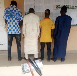 Five arrested for allegedly vandalising school property in Kano