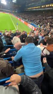 Stamford Bridge brawl.
