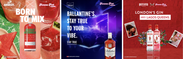 Absolut Watermelon, Ballantine's and Beefeater Gin had a Cocktail for Every Vibe at Femme Fest Lagos 2025 9