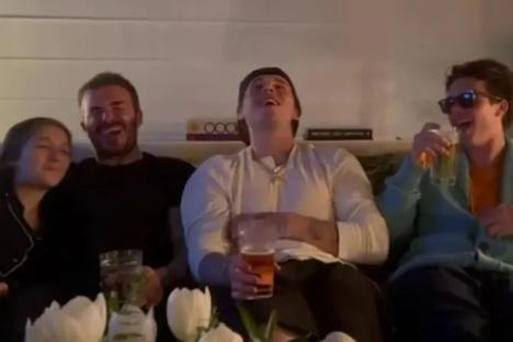 Victoria Beckham posts Father’s Day tribute to David Beckham with video of Brooklyn and his siblings singing amid ‘feud’