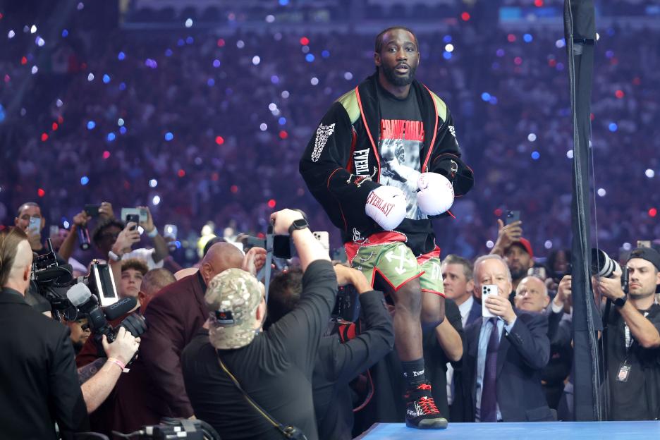 Terence Crawford ring walk.