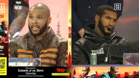 Chris Eubank Jr silences press conference with moving speech on brother’s death and dad thinking he’s a ‘disgrace’