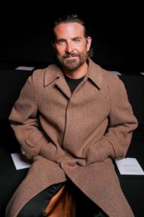 Bradley Cooper at a Louis Vuitton fashion show.