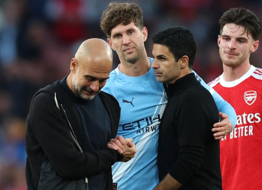 ‘It never happened in 17 years of Pep Guardiola’ – Mikel Arteta stunned after watching back Arsenal’s draw with Man City