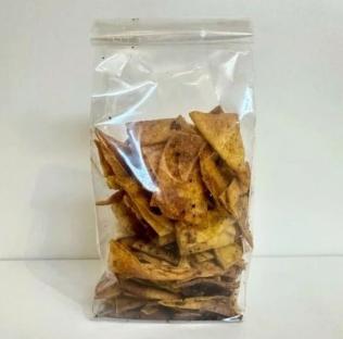 Bag of recalled Vadouvan pita chips.