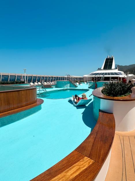 Story from Jam Press (Lifetime Cruise Living) Pictured: Inside the Ville Vie Odyssey cruise ship. Luxury cruise offers ¿unlimited stay¿ so guests can LIVE at sea for ¿260,000 A luxury cruise company is offering an ¿unlimited stay¿ so guests can live at sea for as little as ¿263,536 (49,999). Ville Vie Residences lets people retire into a life of luxury - and gives them the opportunity to travel to over 400 destinations in 147 countries. Buyers of the Endless Horizons package can enjoy an all-inclusive experience, with food, drink and internet included. And the lifetime guarantee offers unlimited use, meaning guests are able to stay on board as frequently as they like, as reported by Luxury Travel Daily. The ship docks at different ports for more than five days at a time, allowing residents to explore exotic locations instead of travelling just from port to port. There are various different tiers of packages for life aboard the Ville Vie Odyssey. The Ocean View Villa package starts at ¿263,536 (49,999) for a solo occupant, and ¿451,588 (99,999) if you want to travel as a couple. The premium package, called Our Suites, starts at ¿940,828 (.24m) for someone travelling by themselves, and ¿1.3m (.74m) for a double. Included in that cost is ¿a luxurious queen-size bed, a large en-suite bathroom, and premium toiletries¿. The suite package serves as a home on the ocean, providing a dedicated workspace and 24/7 cabin service. For another ¿37,632 (0,000), residents can buy Ville Vie¿s Endless Horizons Unleashed package, which includes medical care, access to the ship's spa treatments, and nail and hair appointments. ENDS