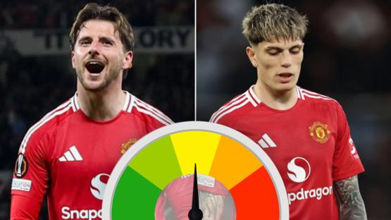 Man Utd ratings: Magnificent Mount has best ever night for Red Devils but Garnacho is rightly hooked off early