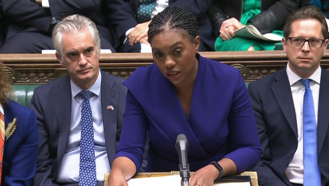 Kemi Badenoch, Conservative party leader, speaking at Prime Minister's Questions.