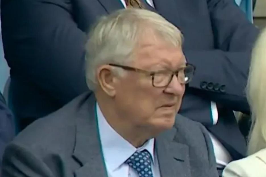 Sir Alex Ferguson spotted in Cardiff stands next to former Man Utd player who never made an appearance