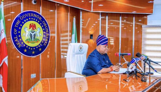 BREAKING: I will remove monarch whose domain is not peaceful — Gov Adeleke warns