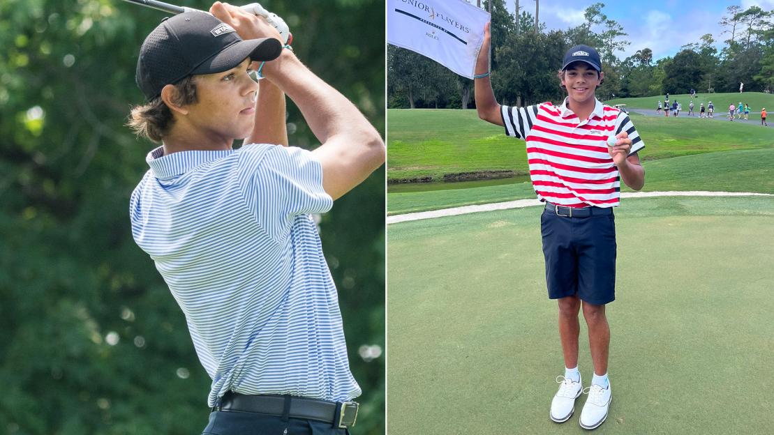 Tiger Woods’ son Charlie, 16, hits amazing HOLE-IN-ONE in junior tournament at one of world’s most famous courses