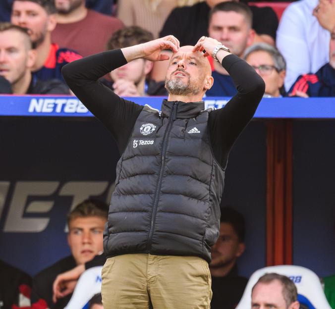 21 Sep 2024 - Crystal Palace v Manchester United - Premier League - Selhurst Park. Manchester United Manager Erik ten Hag. Picture : Mark Pain / Alamy Live News