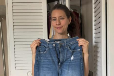 I was crippled under £125k of debt but now I am getting back in the black thanks to my two-jean hack