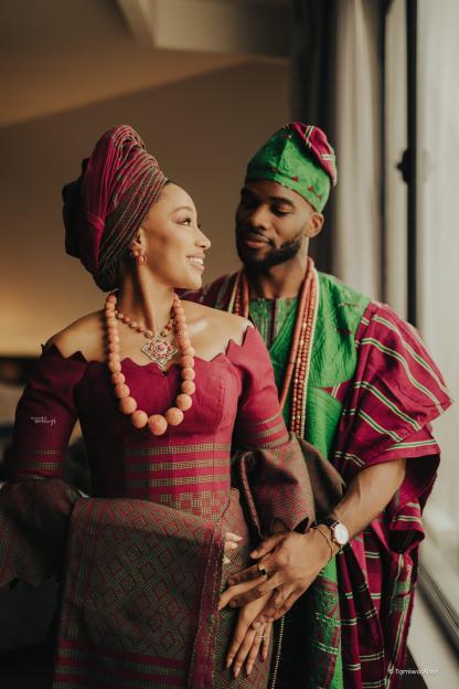 When Love &#038; Culture Meets! Enjoy Karen and Dejo&#8217;s Yoruba Trad 55