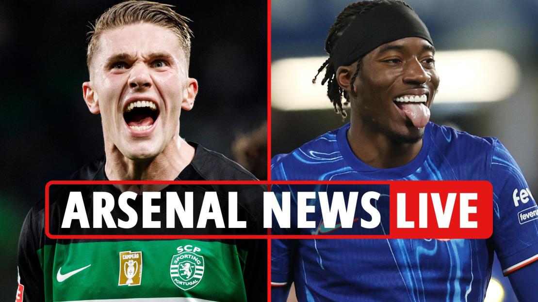Arsenal transfer news LIVE: Gyokeres BOOST, Gunners AGREE Madueke personal terms, Rodrygo ‘BLOW as Saudi side swoop in’