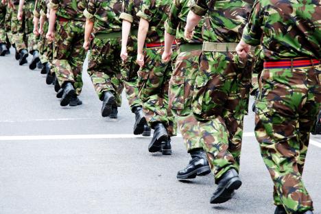 Almost 7,000 troops have been booted out of the Armed Forces for taking drugs over the last eight years