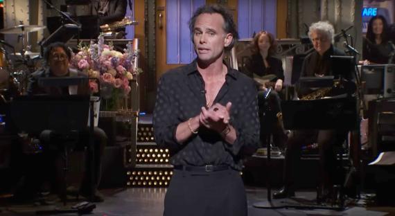 Walton Goggins on Saturday Night Live.