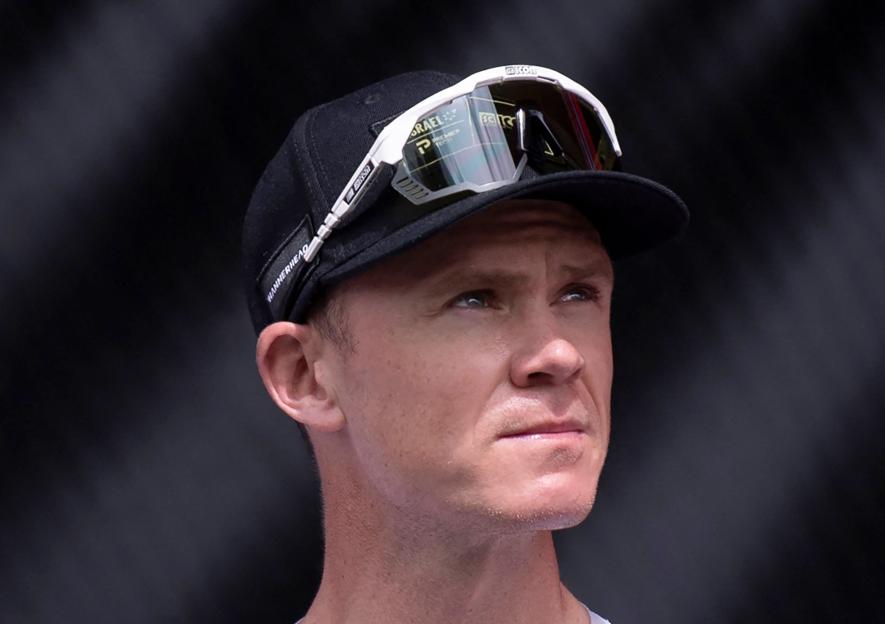 Photo of Chris Froome.