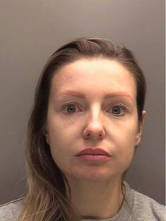 Mugshot of Kerri Pegg.