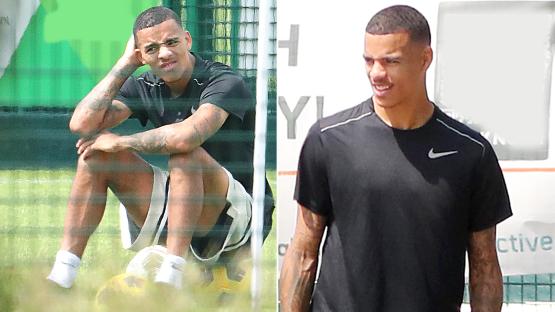 Mason Greenwood back in Manchester as Marseille striker trains with former Man Utd team-mate