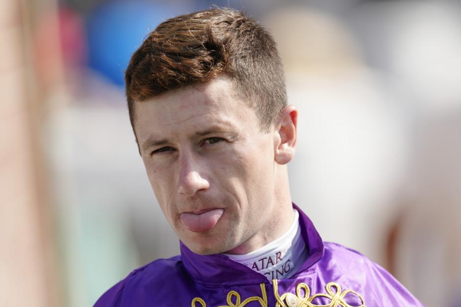 Oisin Murphy at Newbury Racecourse.