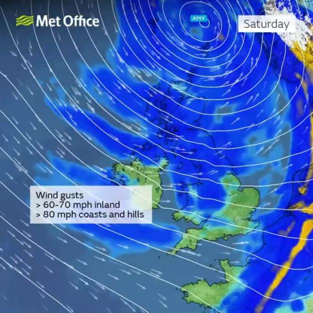Storm Amy named, , https://x.com/metoffice/status/1973320625067311451