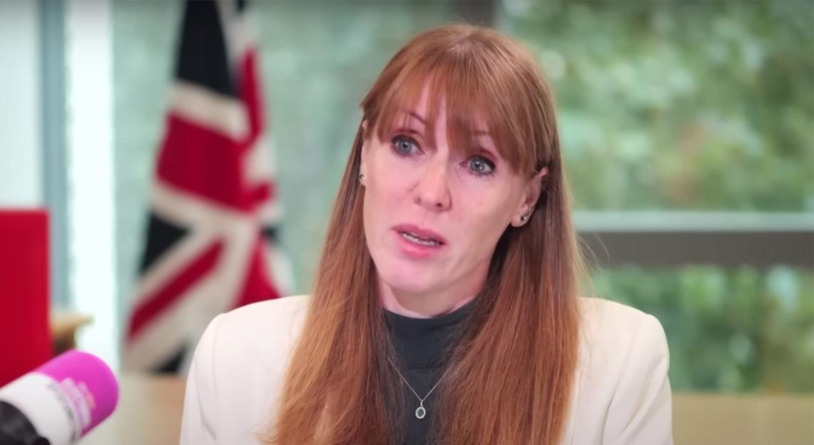Deputy Prime Minister Angela Rayner speaking to Sky News.