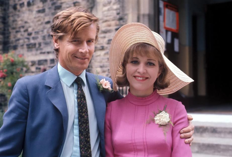 William Roache as Ken Barlow and Anne Reid as Valerie Barlow in "Coronation Street".