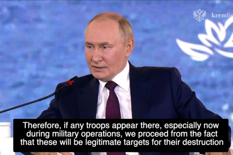 Maybe YOU’RE the problem Vlad? Putin says it’s ‘impossible’ to make Ukraine deal… while threatening to DESTROY UK troops