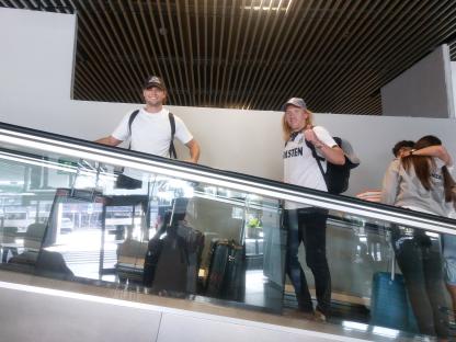 Jubilant Tottenham fans forced to miss Europa League trophy parade as they endure mad journey back to the UK
