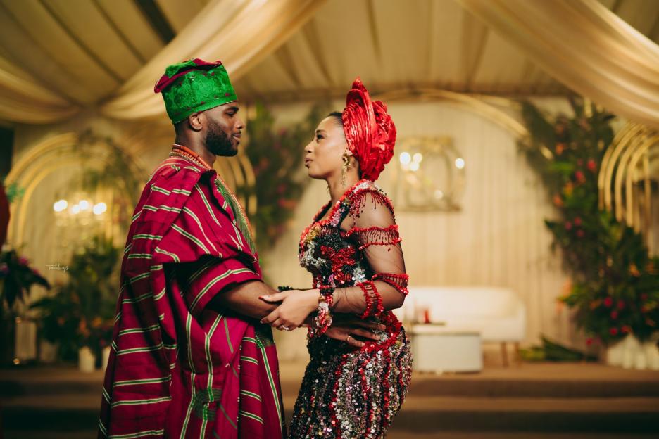 When Love &#038; Culture Meets! Enjoy Karen and Dejo&#8217;s Yoruba Trad 15