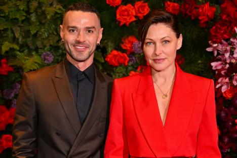 Emma Willis looks amazing on the red carpet as she makes first public appearance after heart surgery