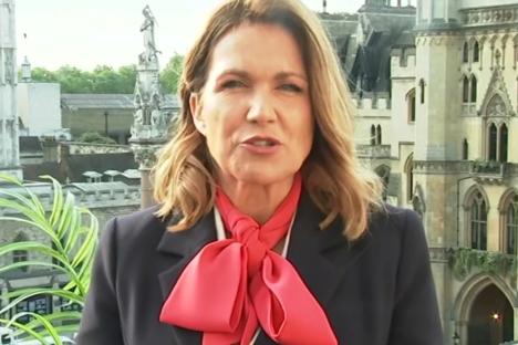 Good Morning Britain in shake-up as emotional Susanna Reid fronts show from London landmark – leaving Ed Balls in studio