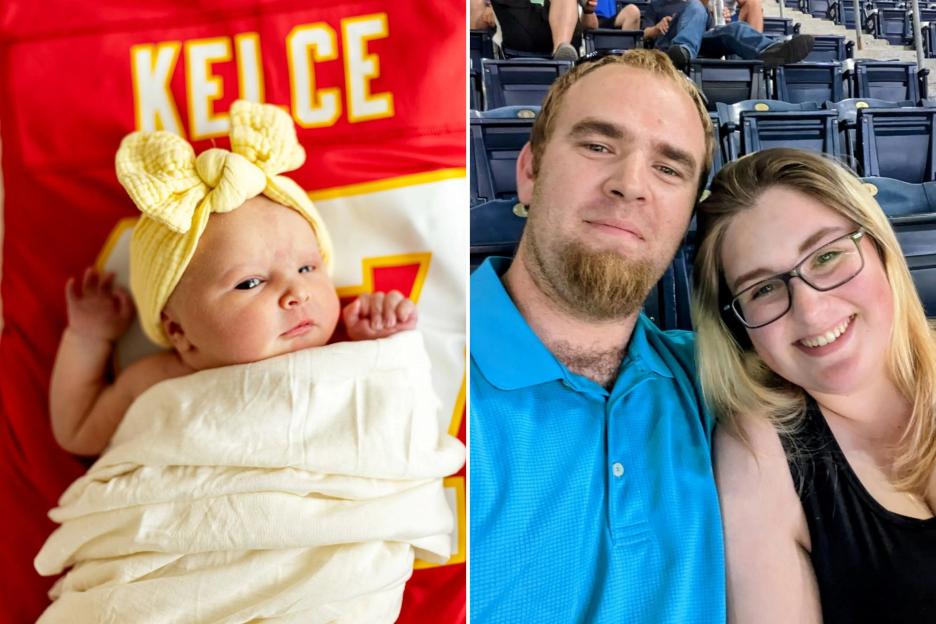 Parents who named their daughter ‘Kelce Taylor’ get trolled but insist it has nothing to do with Taylor Swift & Travis