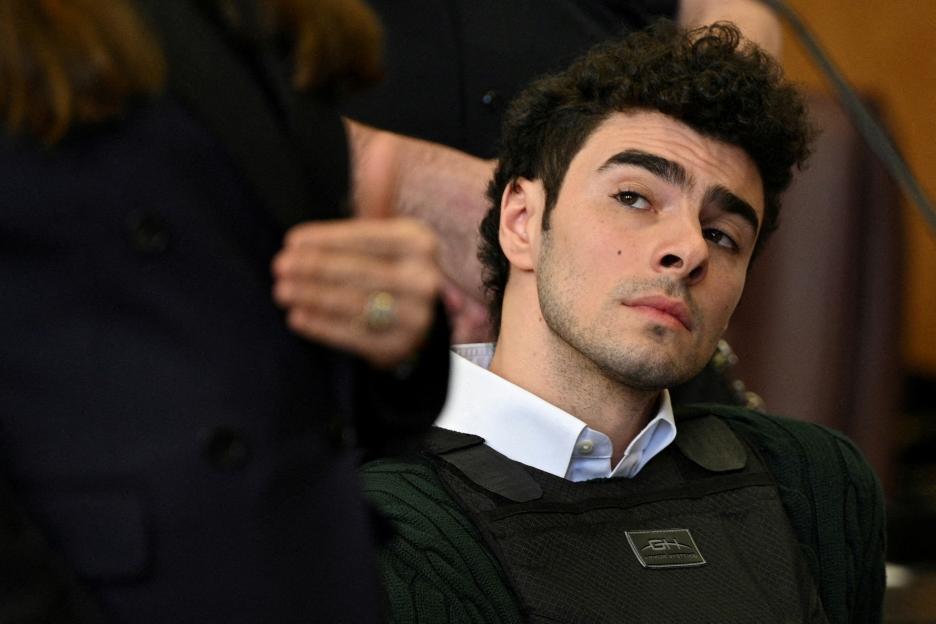 Luigi Mangione, the suspect in the killing of UnitedHealth Group chief executive Brian Thompson, appears in Manhattan Supreme Court.