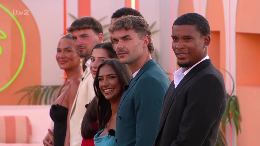 Love Island finalists.