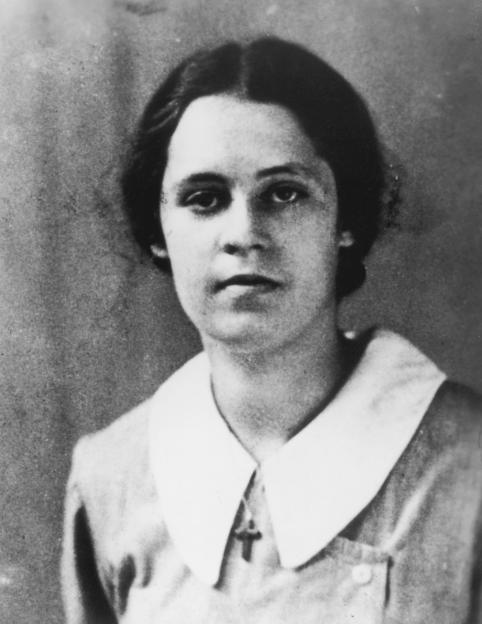 Black and white photo of Ruth Margaret Christine Fuerst, a victim of John Reginald Christie.
